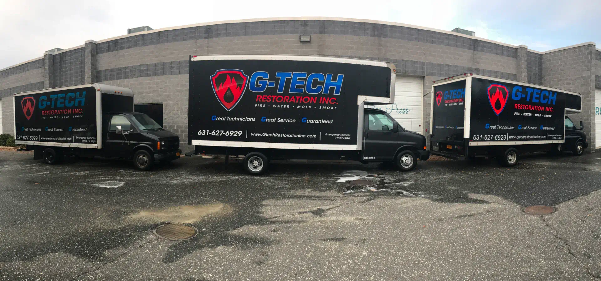 g tech restoration inc service trucks and van